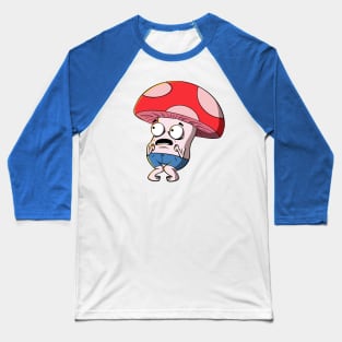 Frankie the Fearful Mushroom Baseball T-Shirt